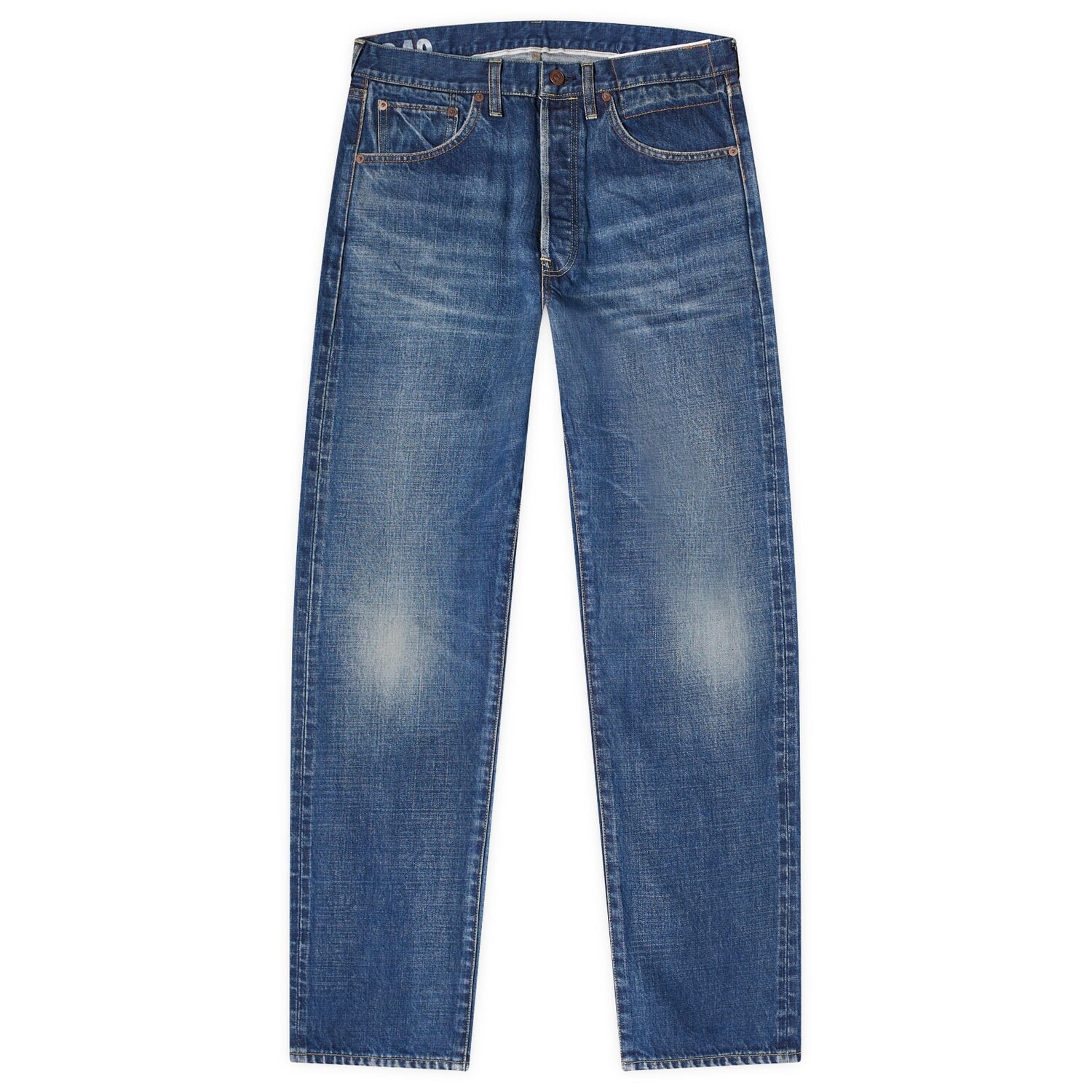 

Джинсы Visvim Social Sculpture 00 Damaged Jeans, цвет Denim