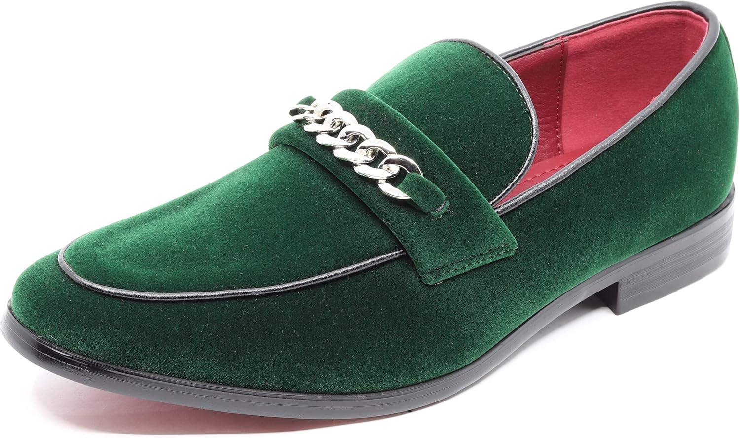

Мужские винтажные бархатные дизайнерские классические туфли-лоферы на смокинг Arthur-02 Metrocharm, зеленый