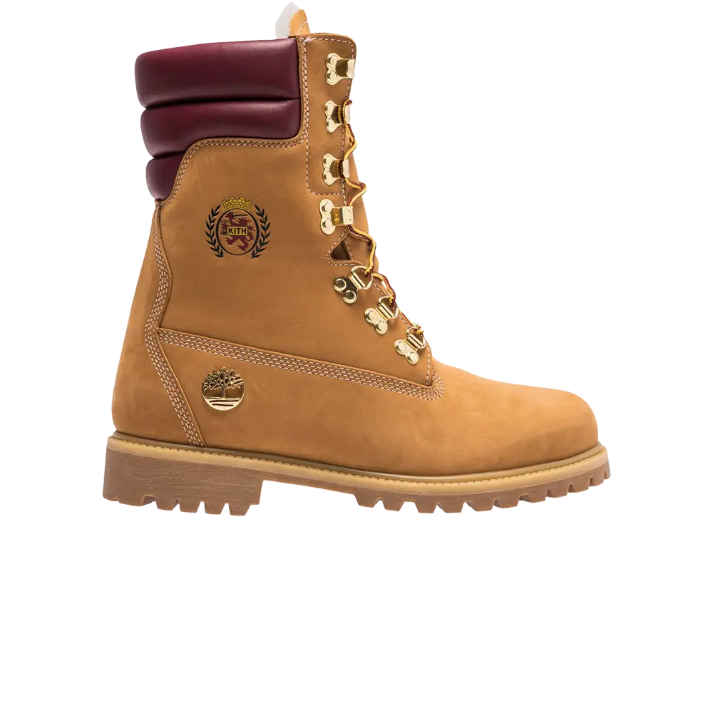 Ботинки Kith x Tommy Hilfiger x Timberland на подкладке, коричневый