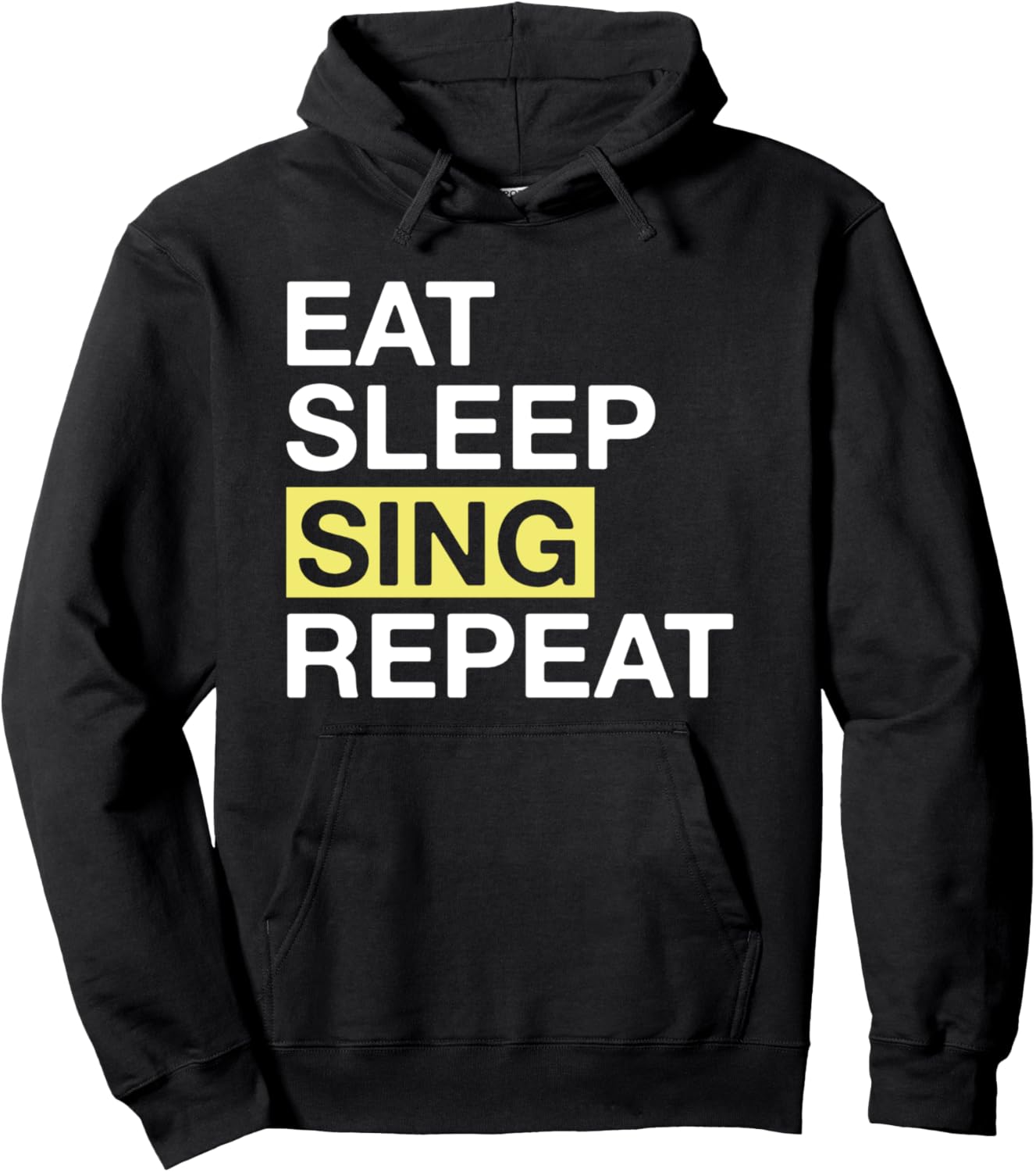 

Подарок для любителя пения: толстовка Eat Sleep Sing Repeat, черная Singing Lover Apparel For Singers, Черный, Подарок для любителя пения: толстовка Eat Sleep Sing Repeat, черная Singing Lover Apparel For Singers