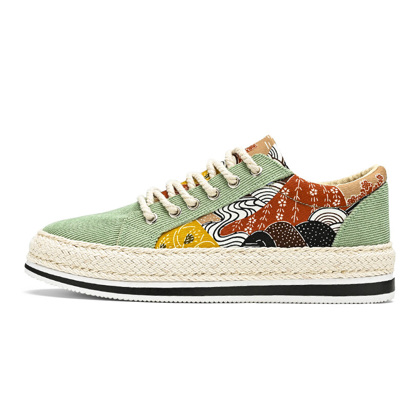 

Кроссовки Flower Cobbler/PLAY COBBLER Skateboarding Shoes Men Low-top, бежевый