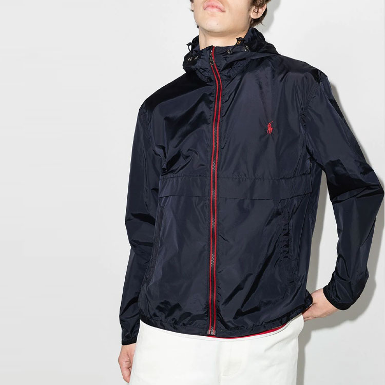 Polo Ralph Lauren Куртка мужская темно-синяя, Navy Blue — фото 4