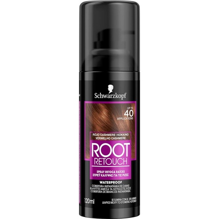 

Schwarzkopf Root Retoucher Red Cashmere Спрей-краска для волос – до 40 применений – скрывает эффект корней