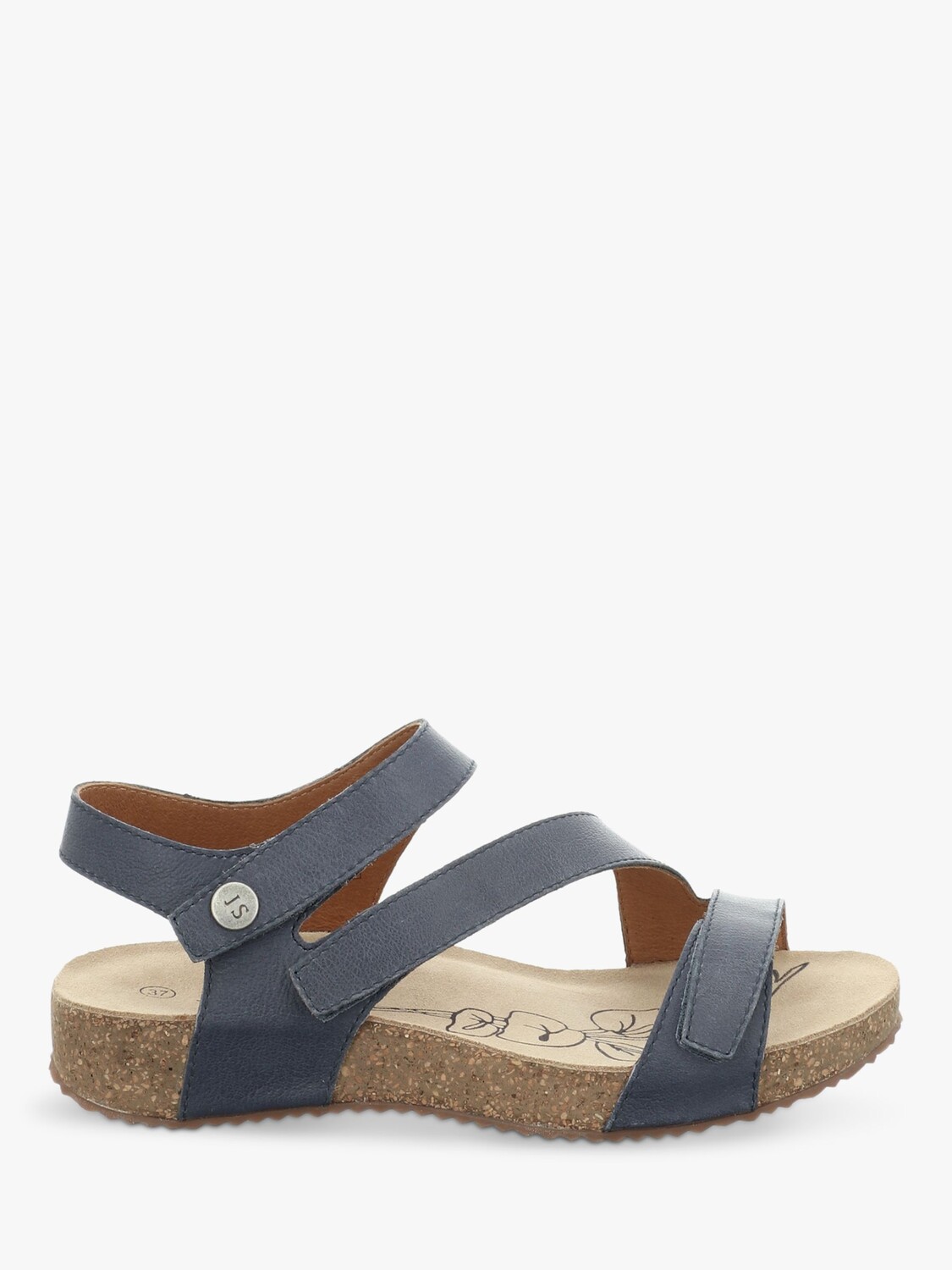 

Кожаные сандалии с тройным ремешком Josef Seibel Tonga 25, джинсы