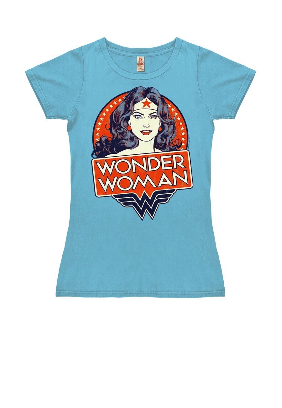 

Футболка LOGOSHIRT Shirt Wonder Woman Portrait, синий