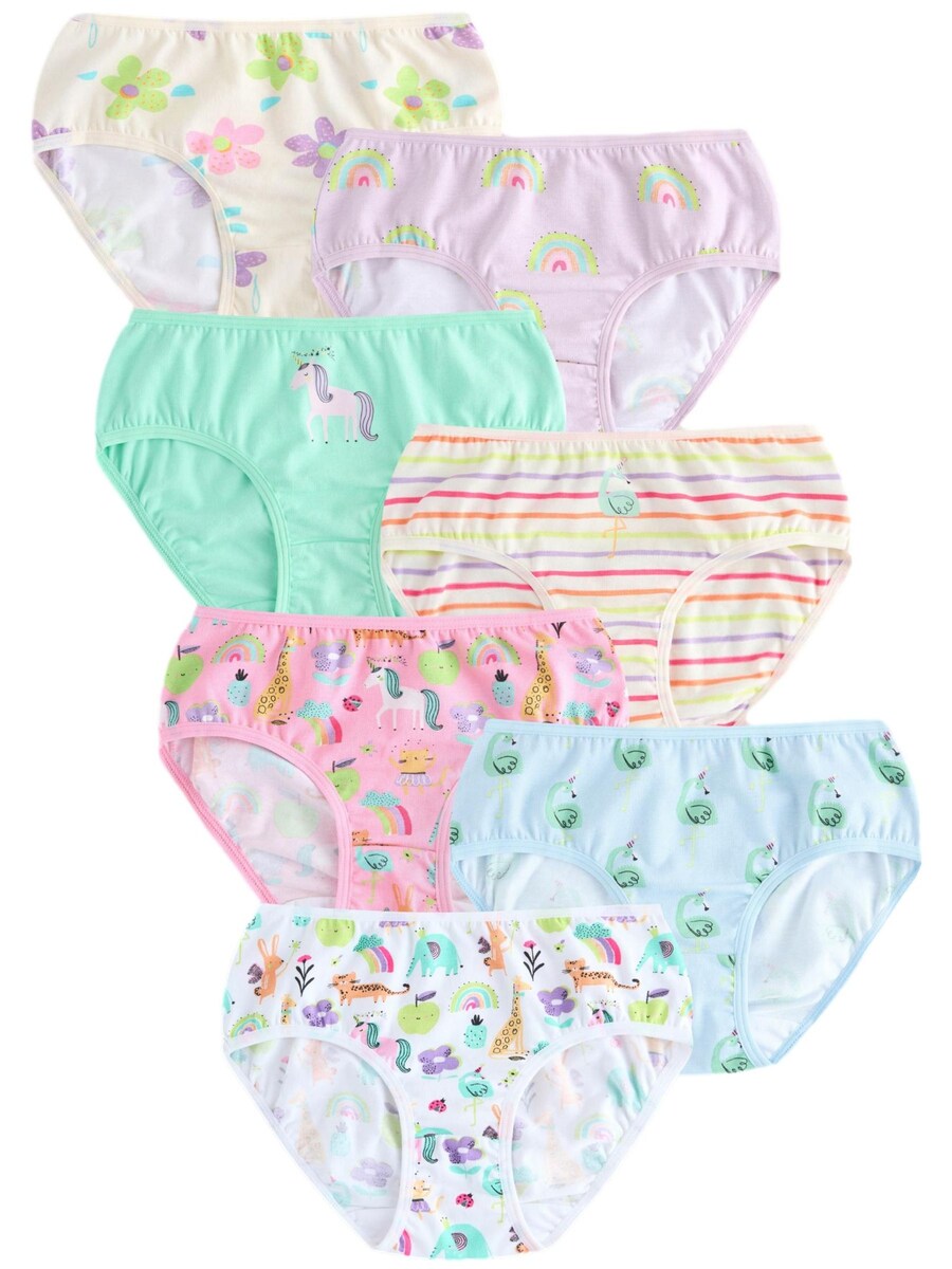 

Трусы Next, цвет Light beige/Turquoise/Light blue/Lavender/Rose/White