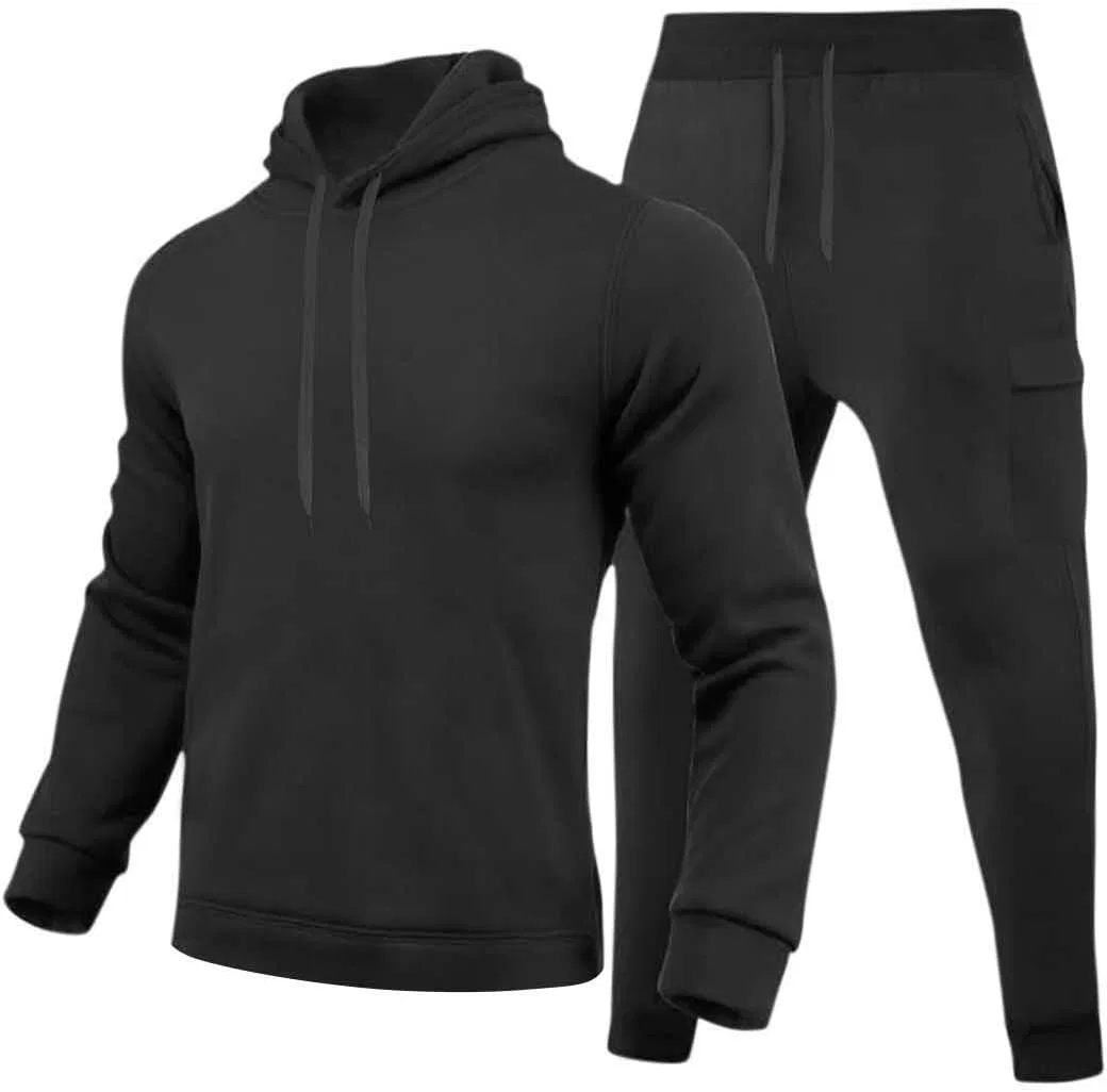 Спортивный костюм из рипстоп ткани, мужской, чёрный — фото 4