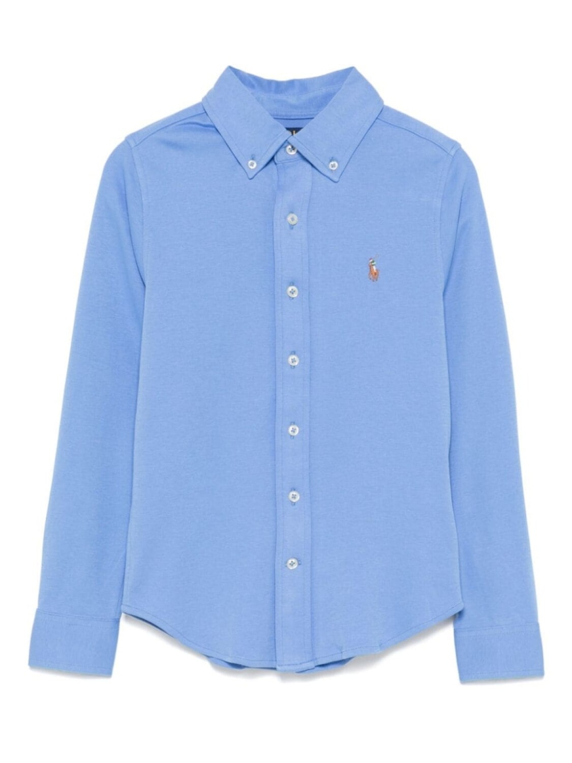 

Ralph Lauren Kids рубашка с мотивом пони Polo, синий