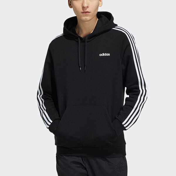 Толстовка Men's adidas neo Ce 3S Flc Hdy Sports Fleece Lined Black, черный — фото 2