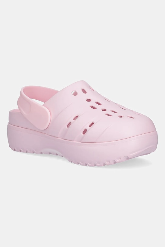 Шлепанцы Adilette Clog Platform Adidas, розовый