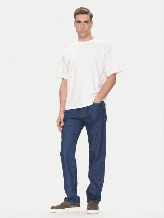 Футболка свободного кроя LV04LC206G Calvin Klein, белый — фото 2