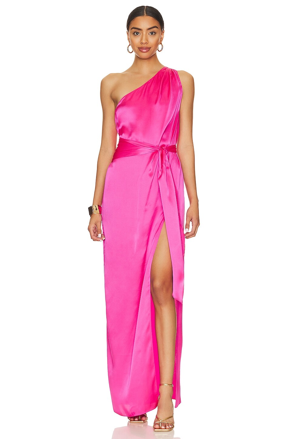 

Платье Amanda Uprichard x REVOLVE Delmar Gown In Cerise, цвет Cerise
