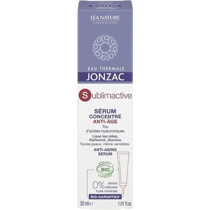 Сыворотка Eau Thermale Jonzac — Органическая косметическая сублимактивная клеточная антивозрастная укрепляющая, 30 мл — фото 2
