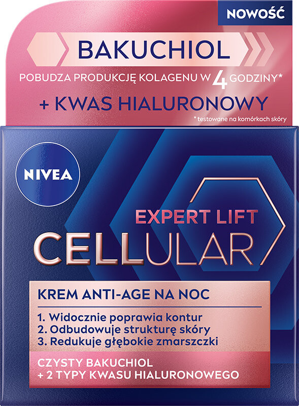 Крем для лица SPF NIVEA Cellular Expert Lift Anti-age, ночной/дневной — фото 3