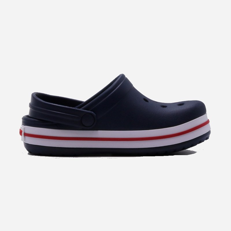 

Детские сандалии с крокодиловым ремешком Crocs, синий