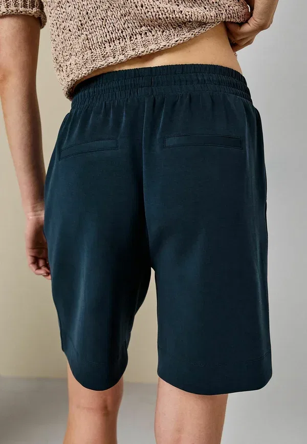 Спортивные штаны Next, Regular fit slinky long line shorts, темно-синий — фото 2
