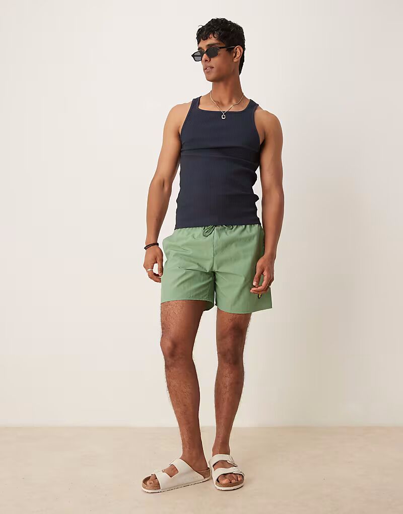 

Плавки Lyle & Scott зеленого цвета
