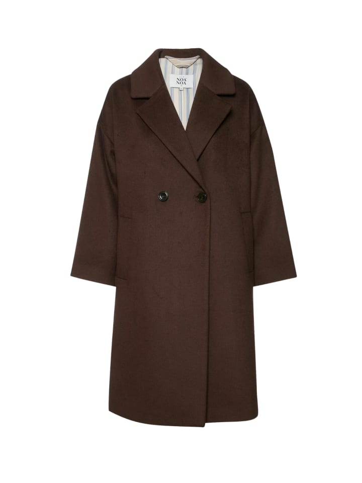 

Noa Noa Пальто CeciliaNN шоколадно-коричневого цвета