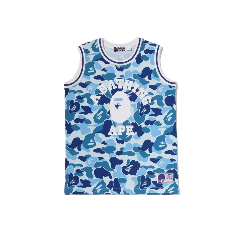 Майка A BATHING APE Teenagers синяя