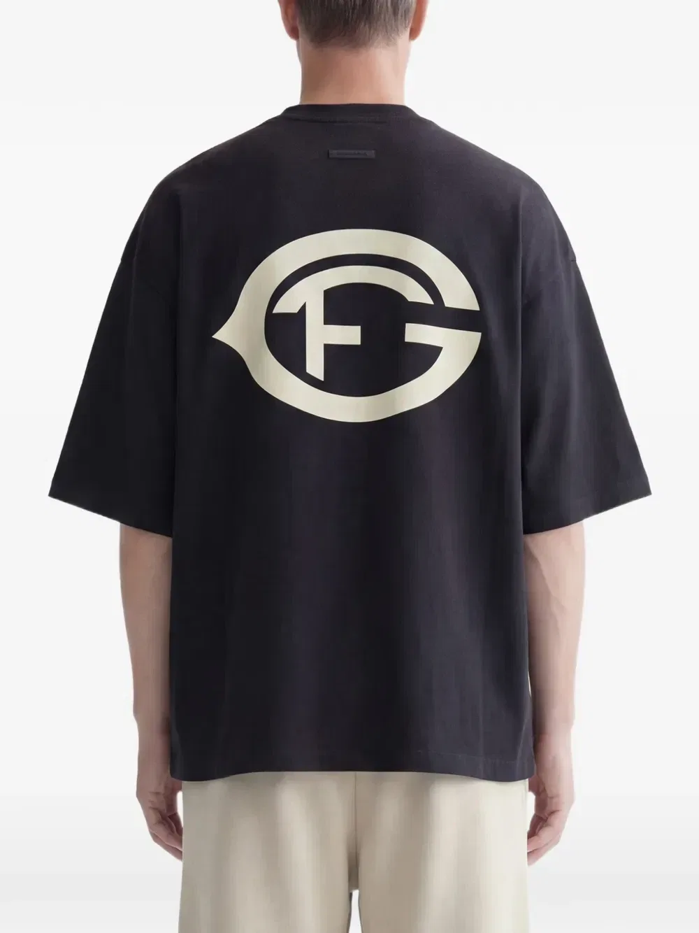 26 хлопковая футболка с логотипом Fear Of God, черный — фото 3