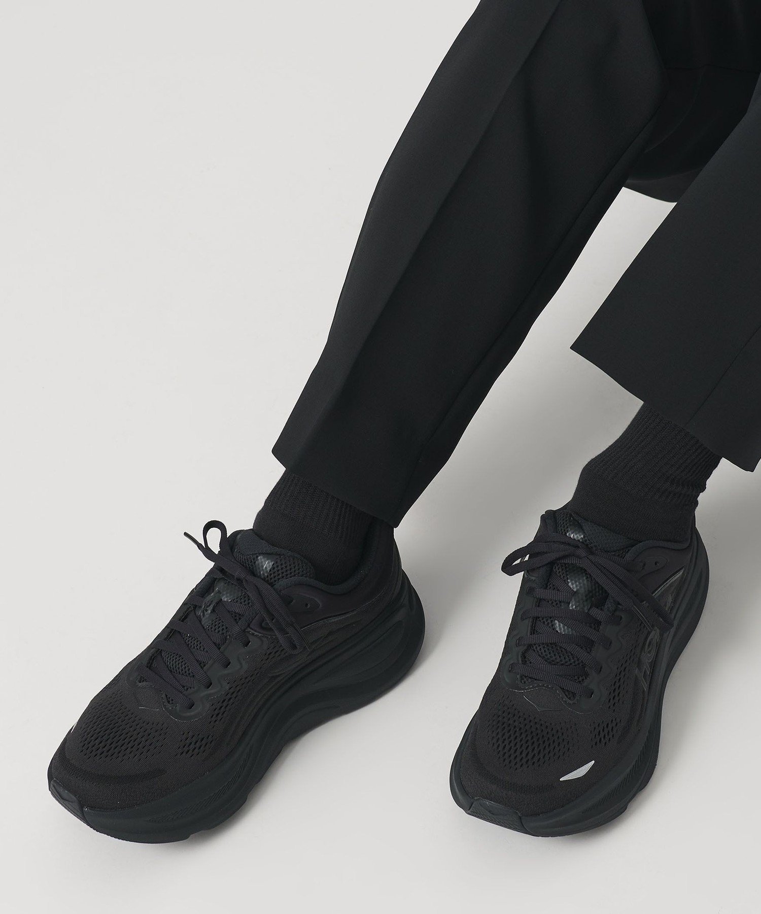 Кроссовки HOKA Bondi 9 Beauty&Youth United Arrows, Black — фото 2