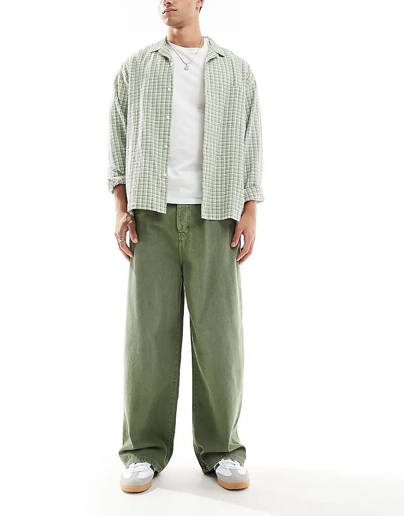 

Джинсы Carl Ballfit зеленого цвета ONLY & SONS