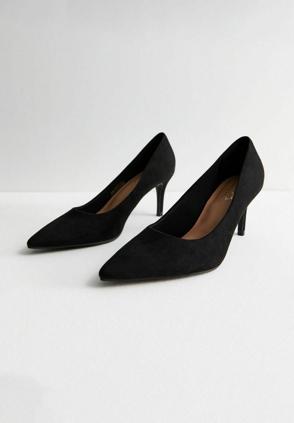 Классические туфли на каблуке POINTED COURT New Look, черный