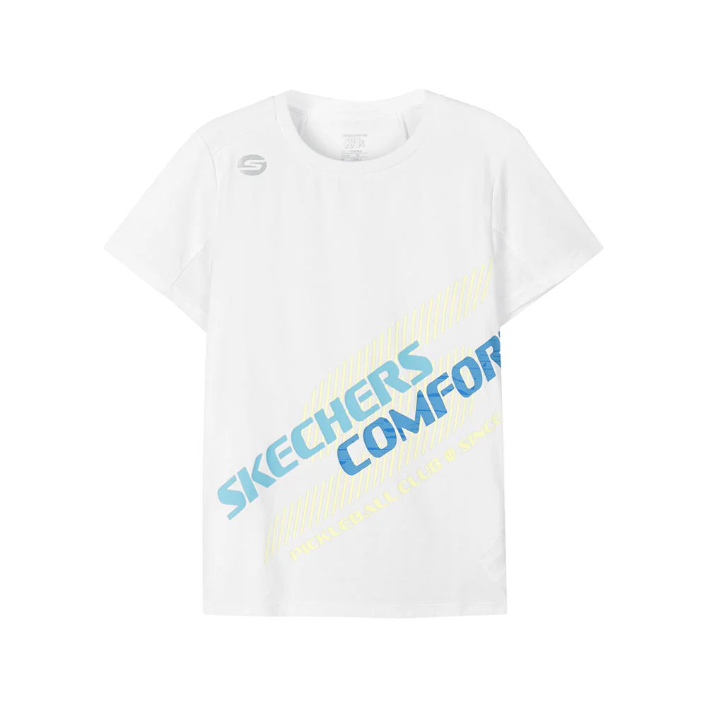

Skechers Футболка ярко-белая детская