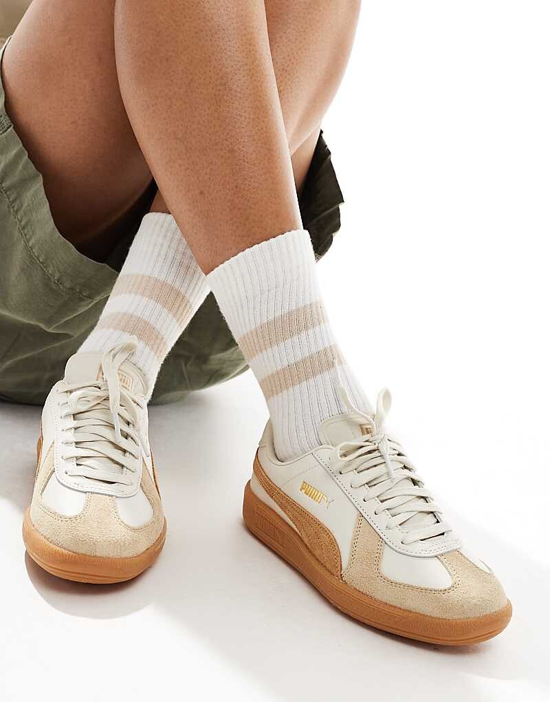 

Бежевые кроссовки Puma Army, Бежевый, Бежевые кроссовки Puma Army