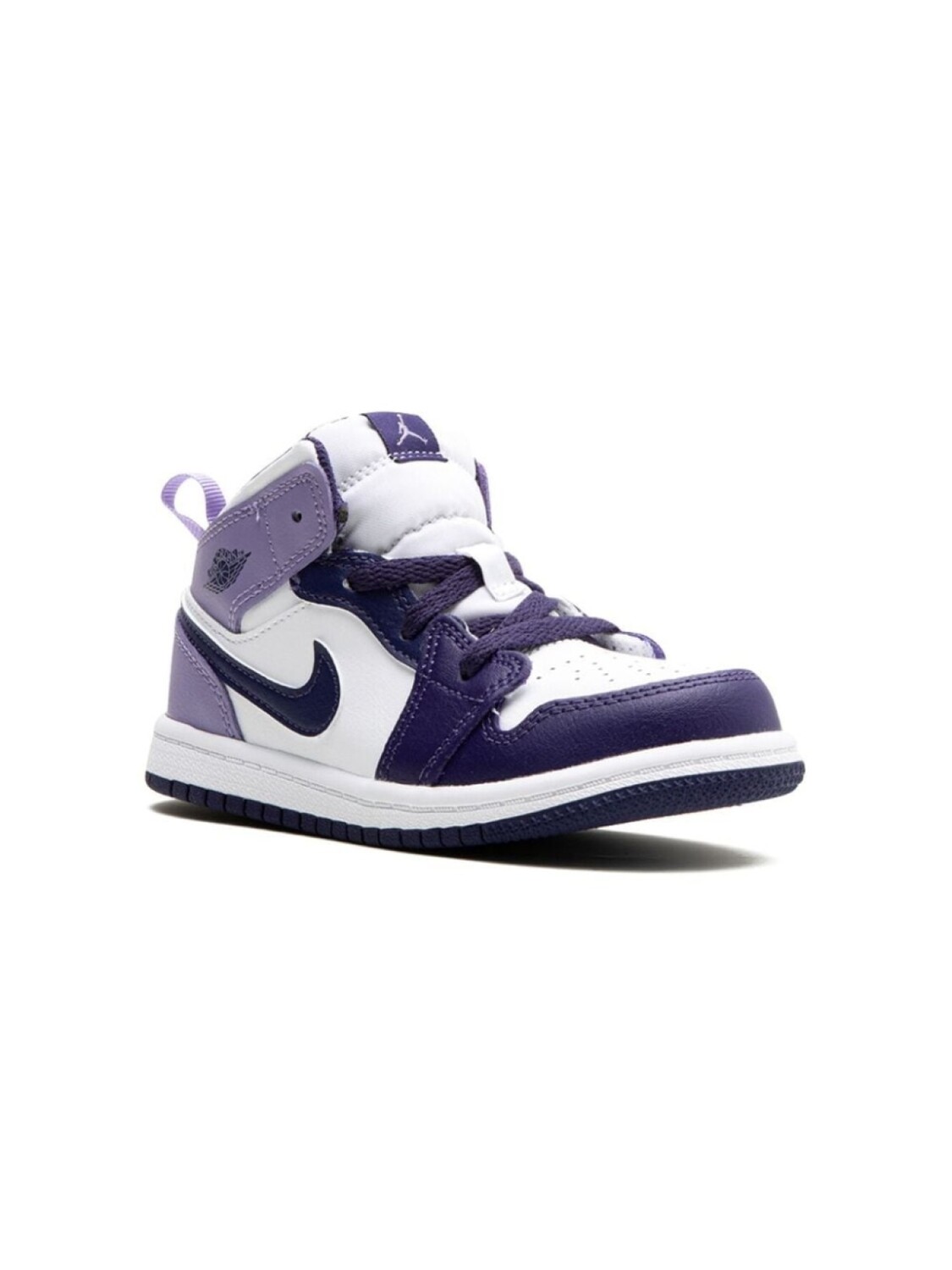 

Кроссовки Air Jordan 1 Mid Sky J Purple Jordan Kids, белый
