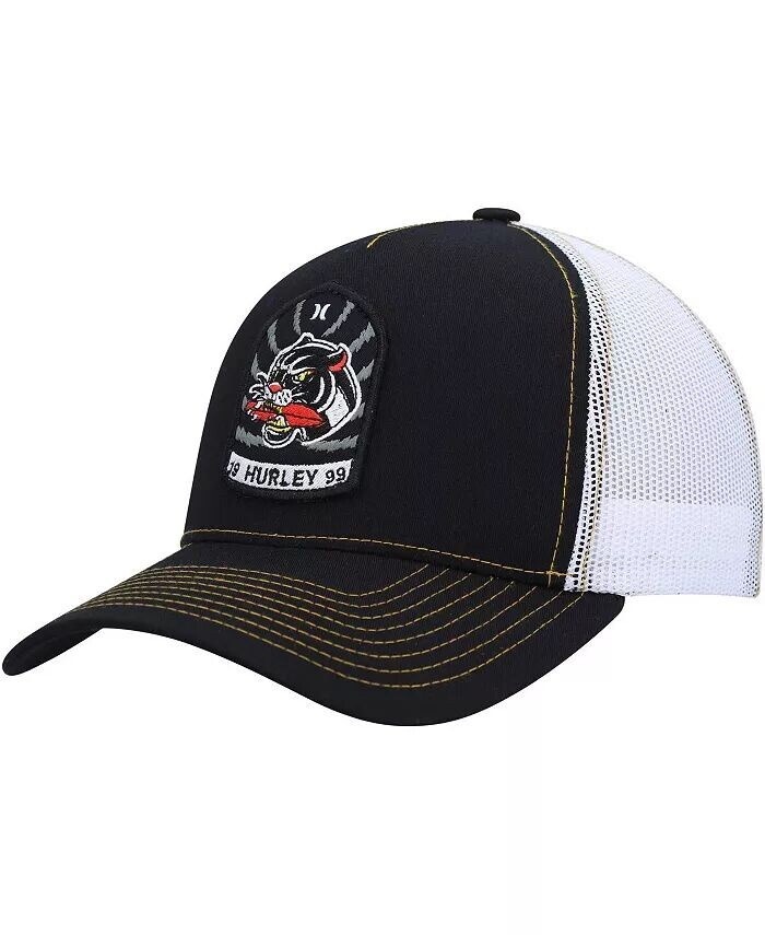 

Мужская черно-белая кепка Wild Things Trucker Snapback Hurley