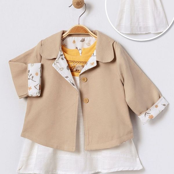 Детский комплект из сарафана и курточки для девочки Wear Sierra — фото 2
