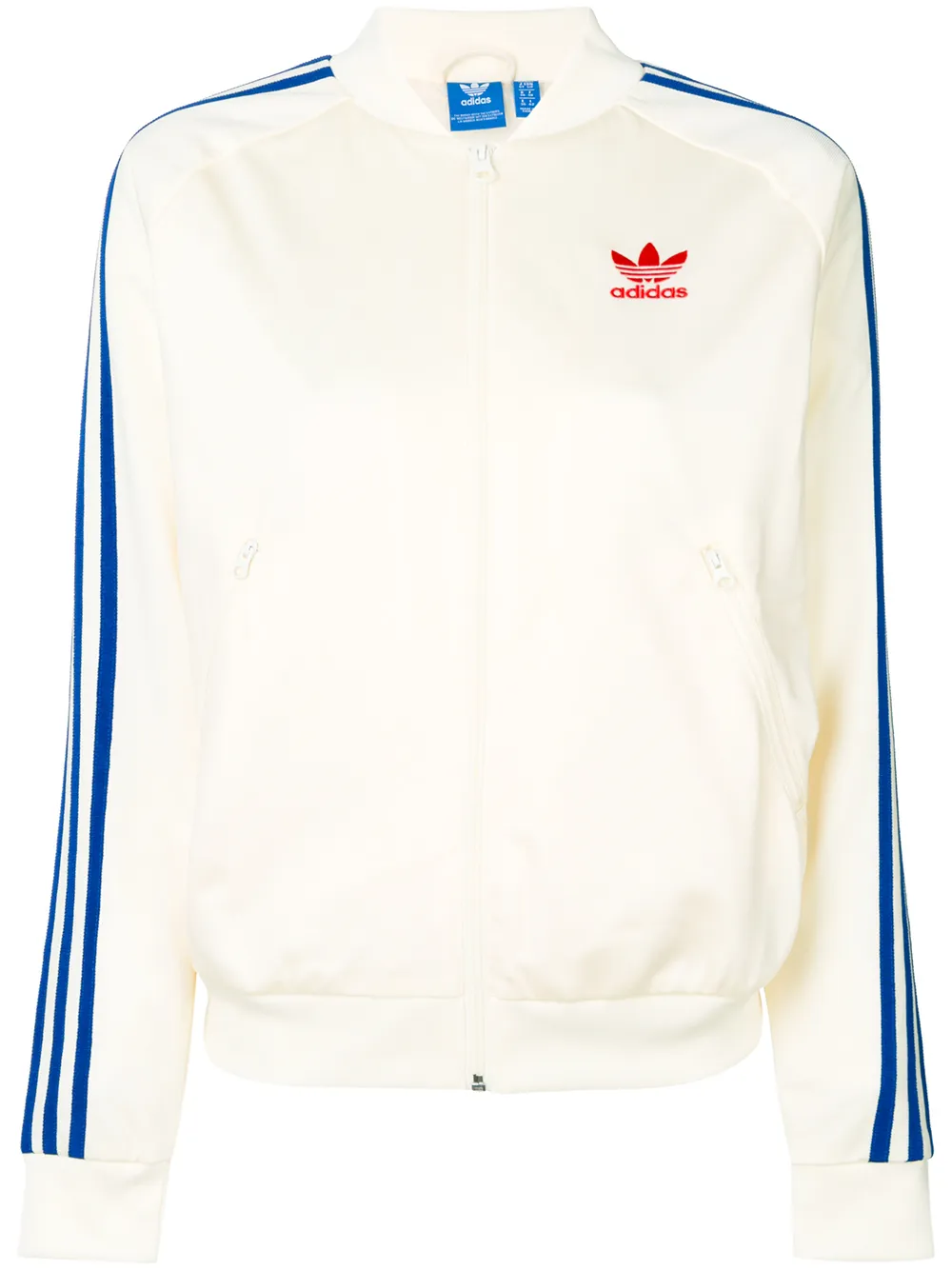 

Куртка с отделкой 'SST' adidas, белый