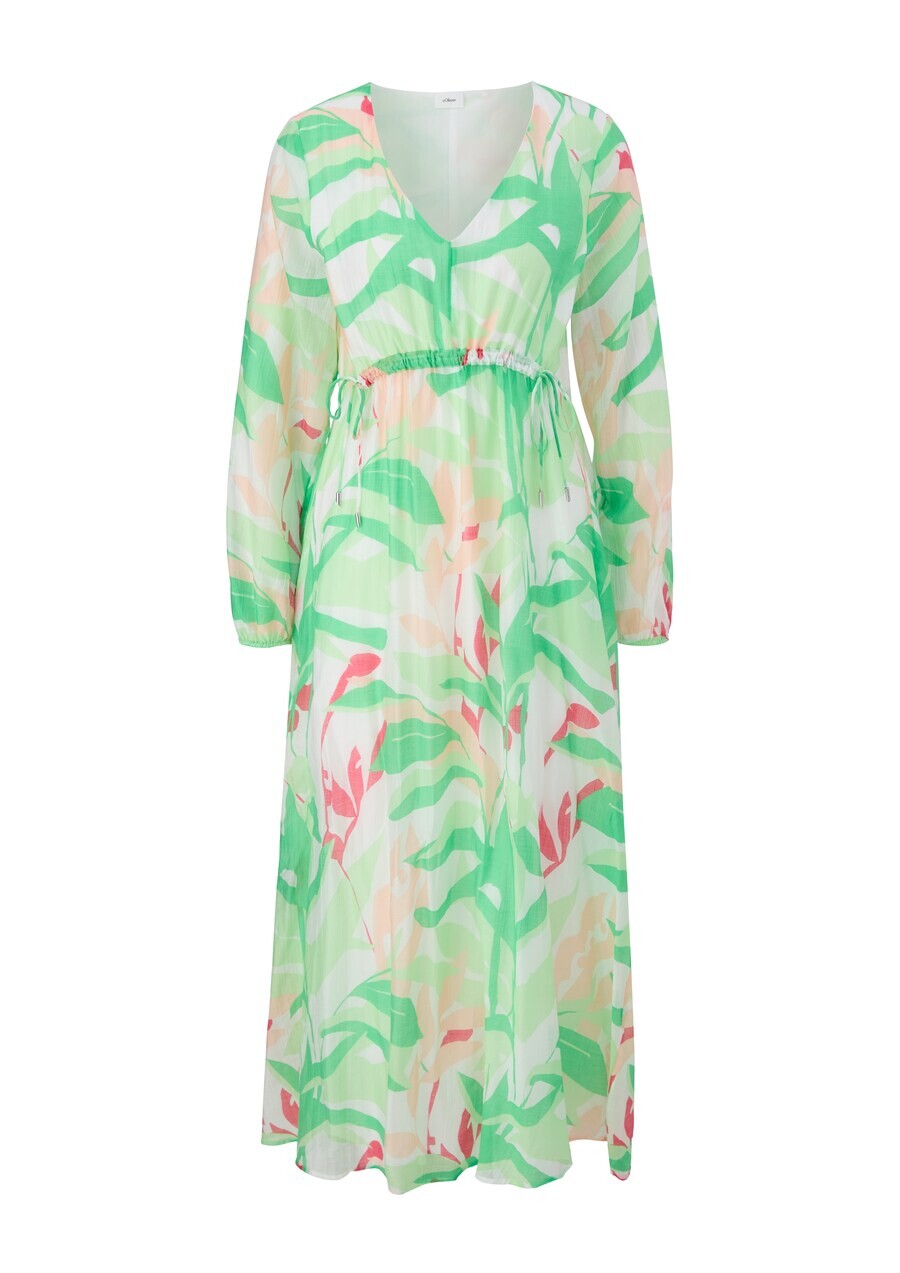 

Платье макси s.Oliver BLACK LABEL Dress, зеленый