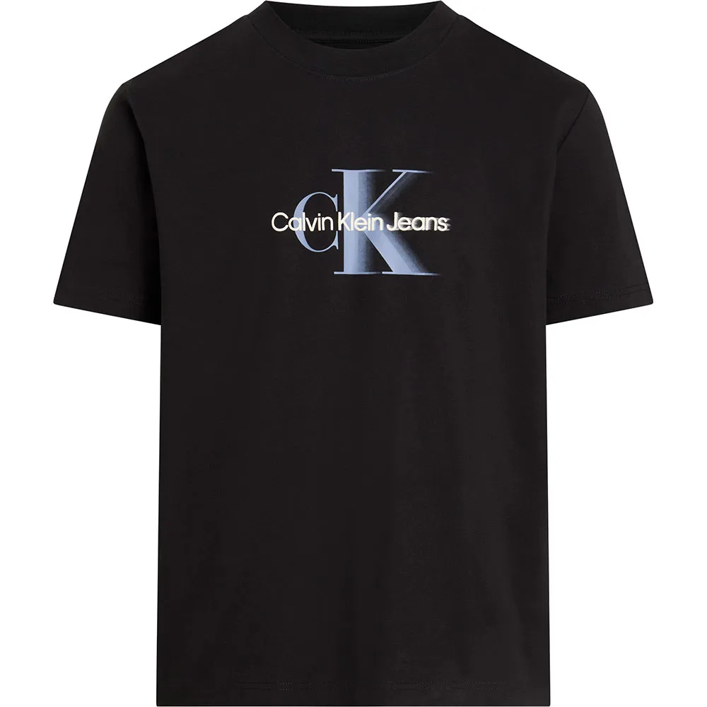 

Футболка с коротким рукавом Calvin Klein Jeans Monologo Shift, черный