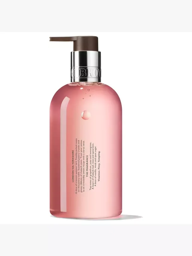 Жидкое мыло для рук Delicious Rhubarb & Rose, 300 мл Molton Brown — фото 3