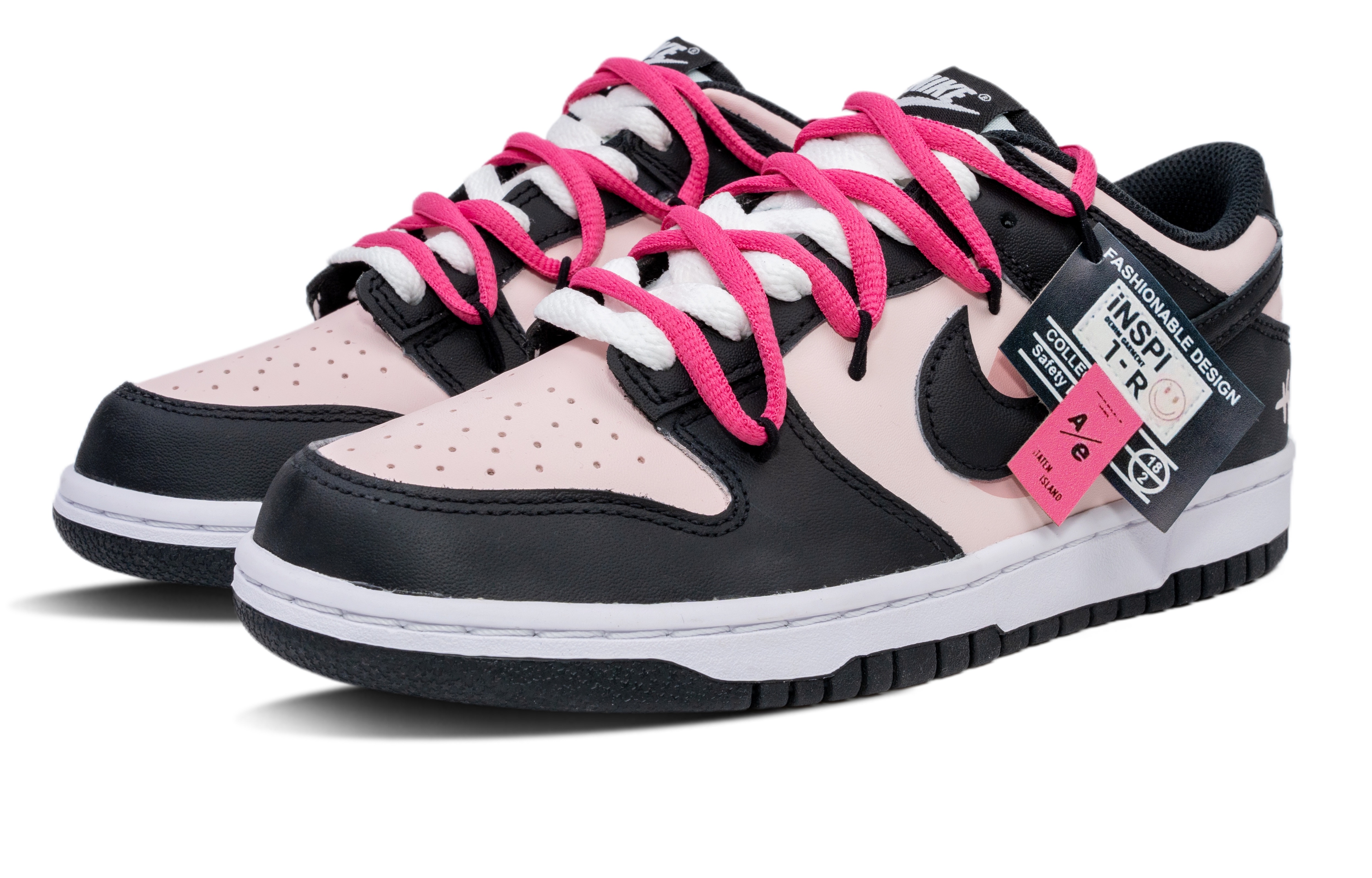 

Кроссовки Nike Dunk Skateboard Shoes Women's Low-Top Pink