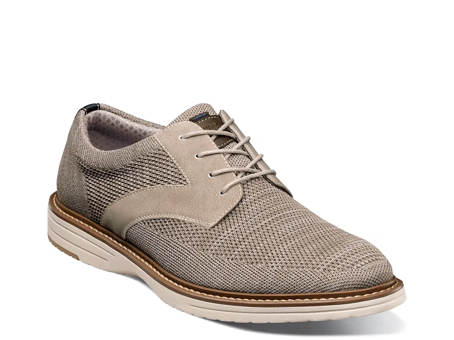 

Griff Knit Plain Toe Оксфорды Nunn Bush, Taupe Multicolor