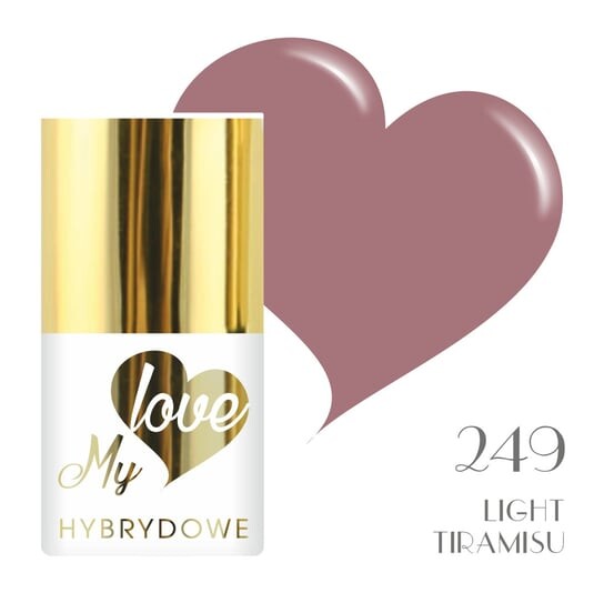 

Гибридный лак для ногтей Тирамису Mylove UV/Led 249 Light, SUNFLOWER
