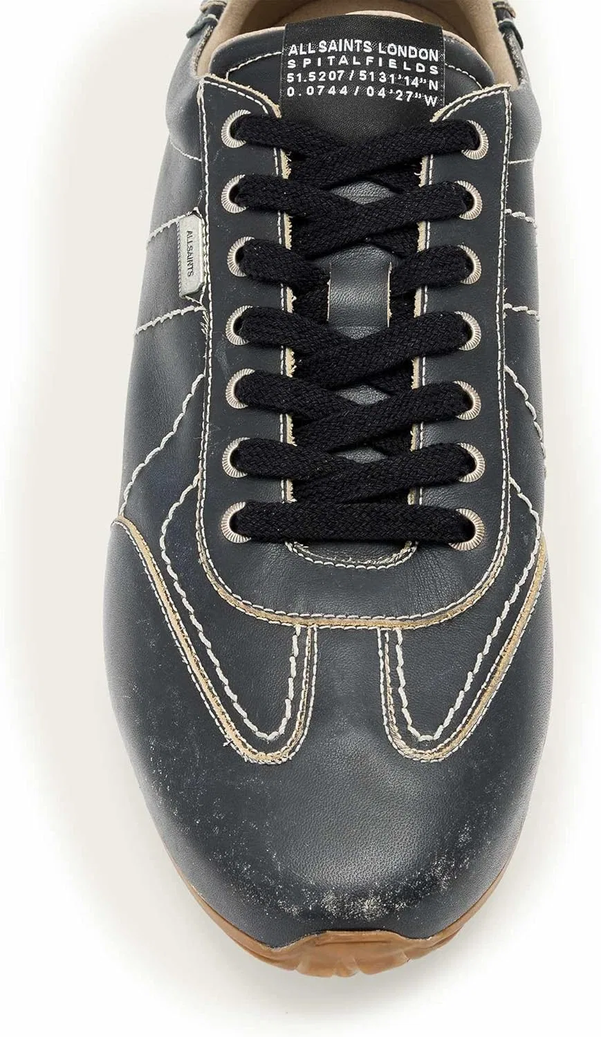 Кроссовки AllSaints Liam Low Top, черный — фото 4
