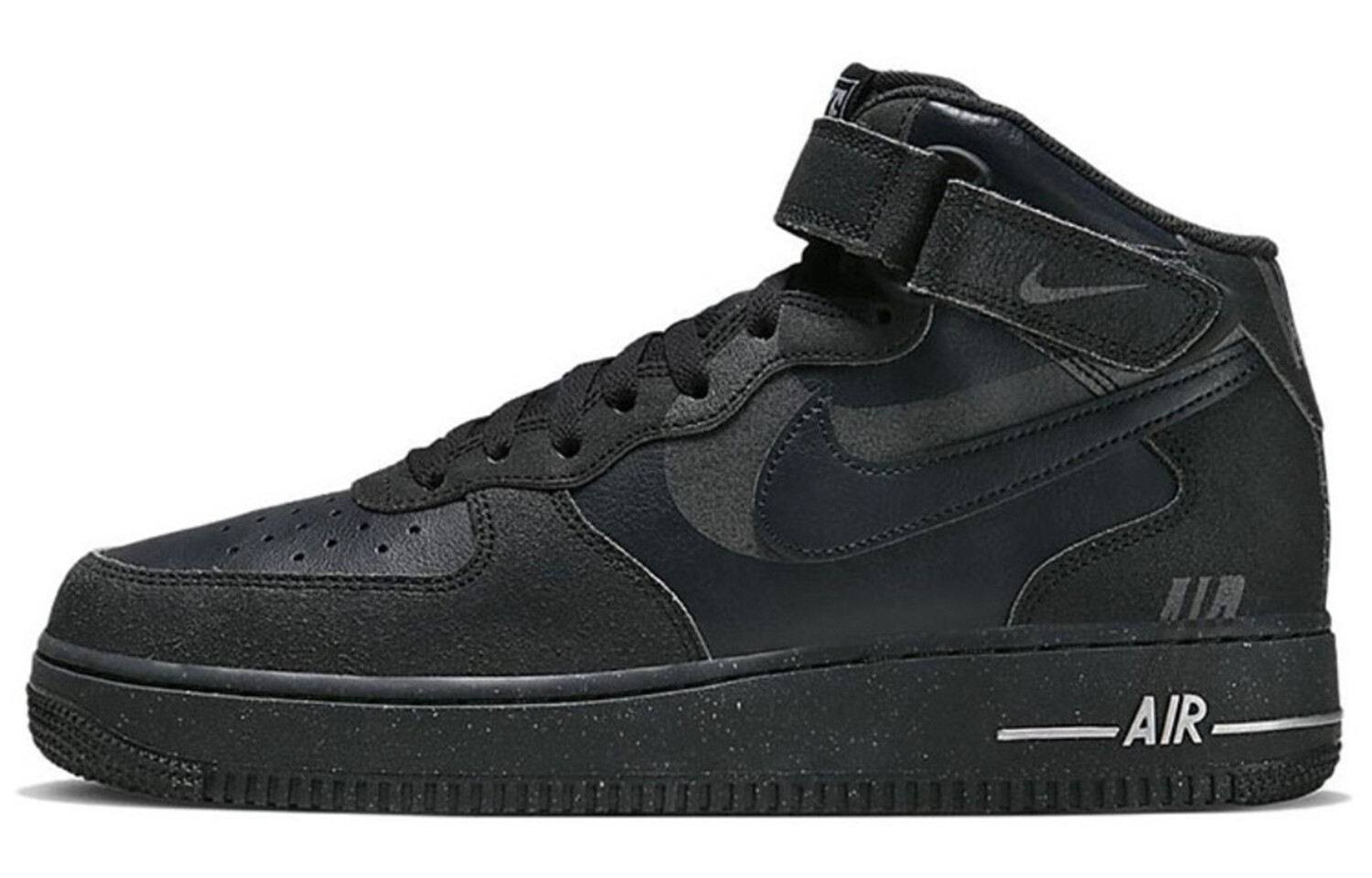 

Кроссовки Nike Air Force 1 Skateboard Shoes Men Mid-Top Orange