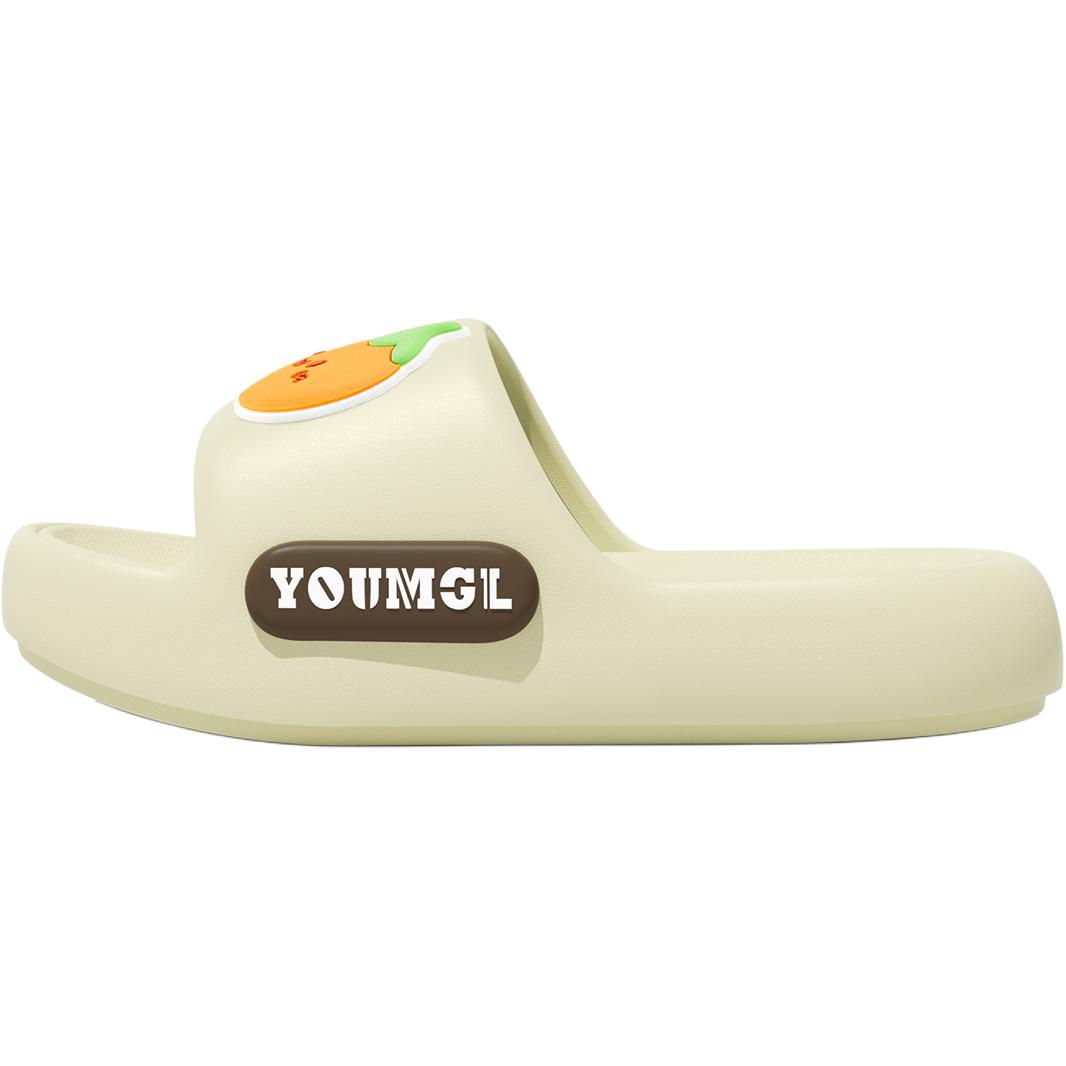 

TZLDN Тихие противоскользящие антибактериальные шлепанцы унисекс Ecru, цвет Ecru