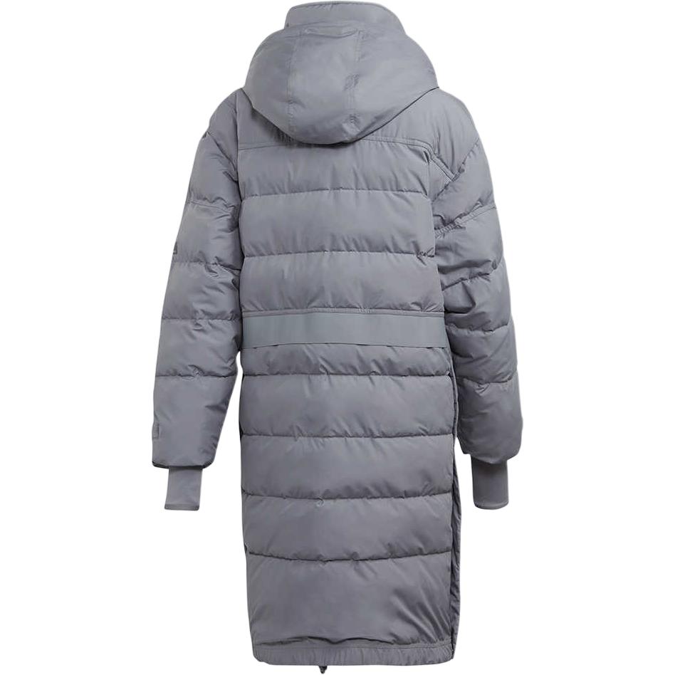 Куртка SMC Puffer женская серая Adidas, серый — фото 4
