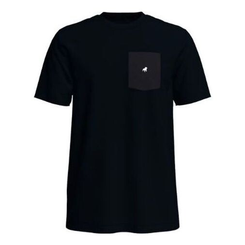 

Футболка sb skateboard animal embroidered short sleeve black Nike, черный