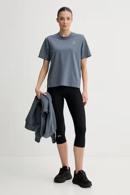 Футболка с коротким рукавом Adidas by Stella McCartney, синий — фото 2