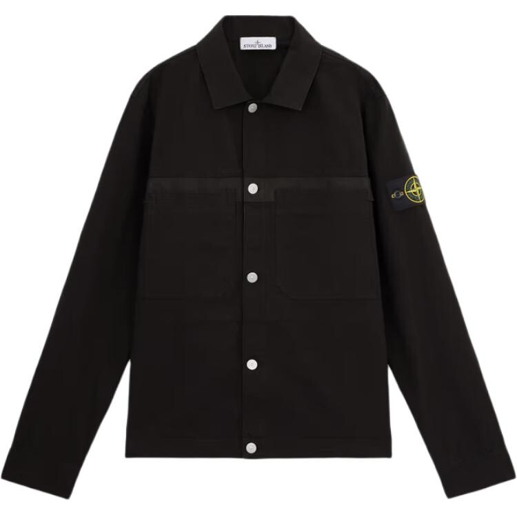 

Куртка мужская черная Stone Island, черный