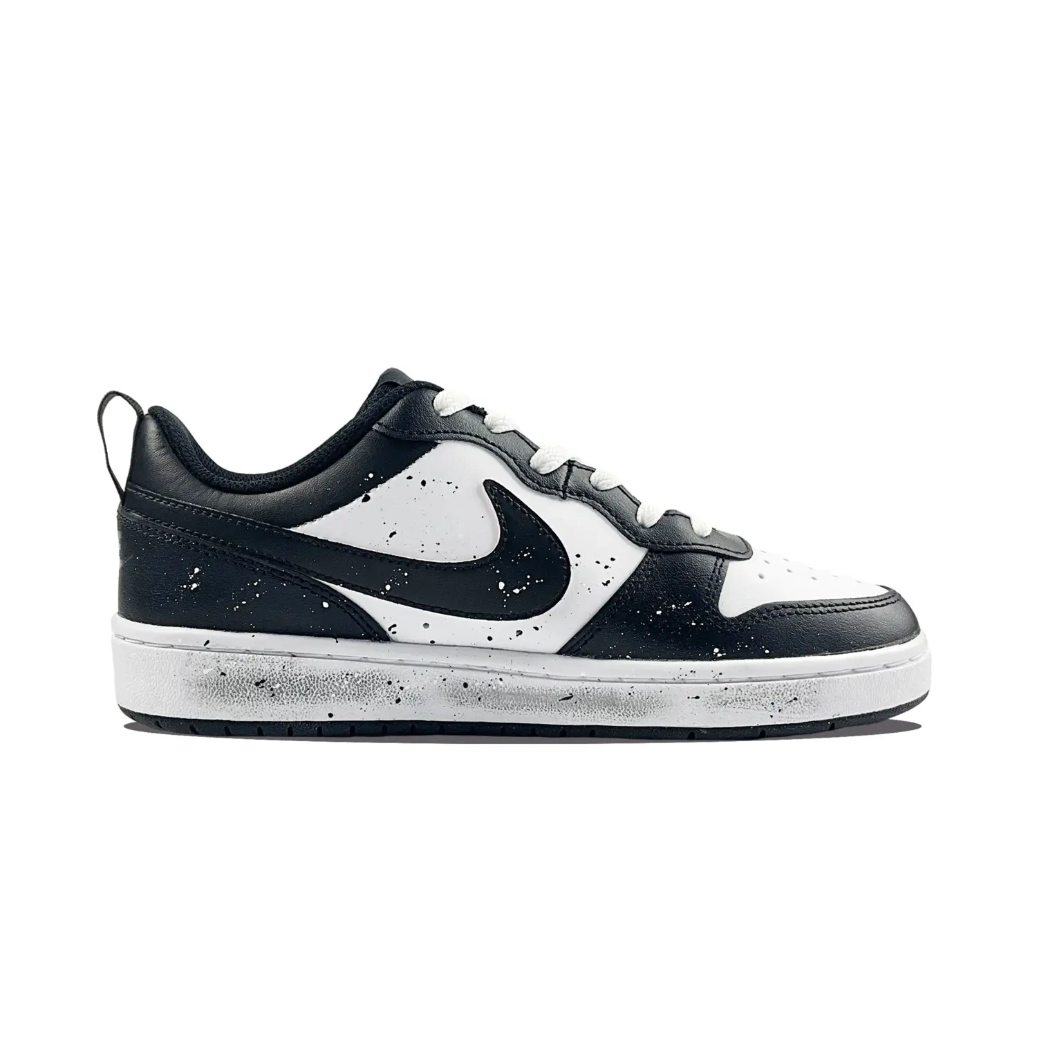 

Кроссовки Nike Court Borough Skateboarding Shoes Women's Low-top Black/white, черный/белый