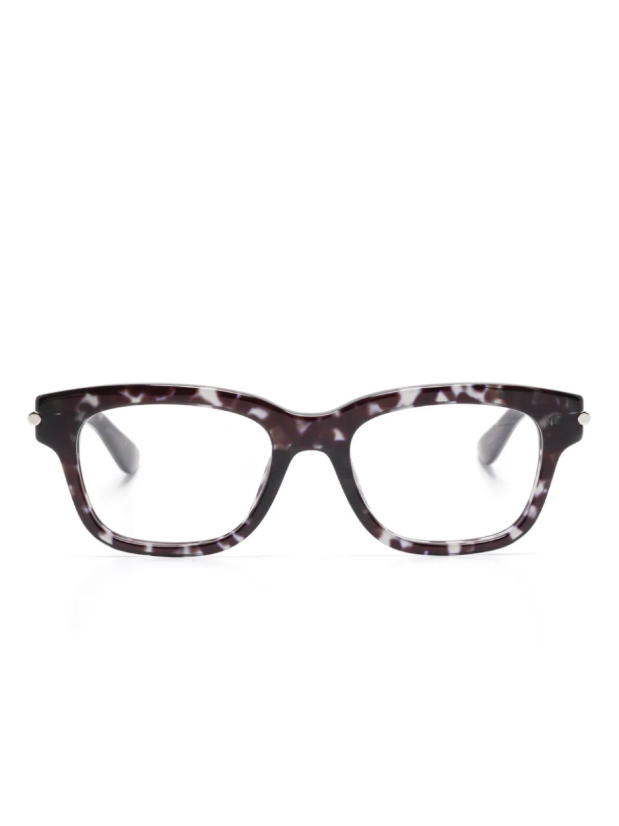 

Alexander McQueen Eyewear очки в оправе черепаховой расцветки, черный