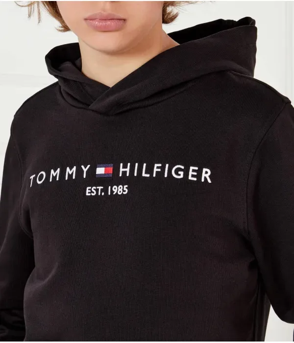 Толстовка regular fit Tommy Hilfiger, черный — фото 4