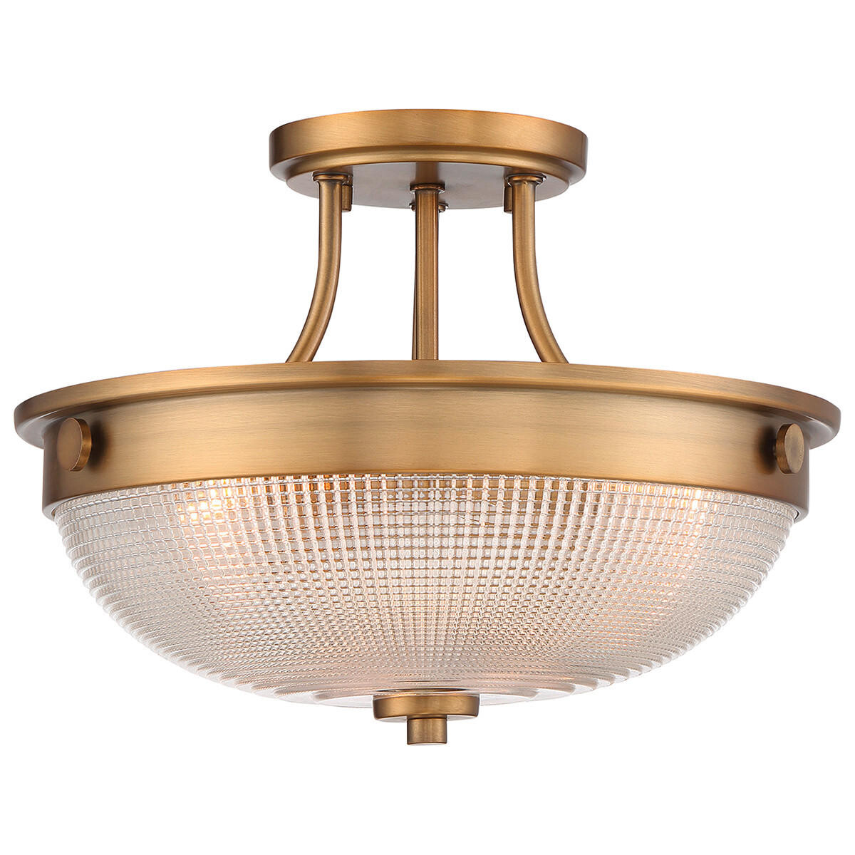 

Потолочный светильник Elstead Lighting, 32,7x24,6 см, цвет латуни
